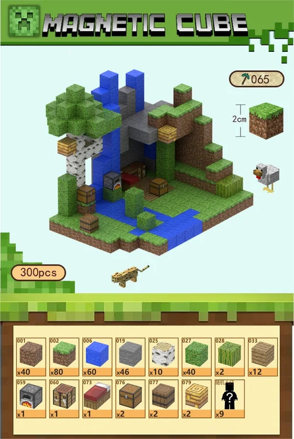 Stor skov med vandfald