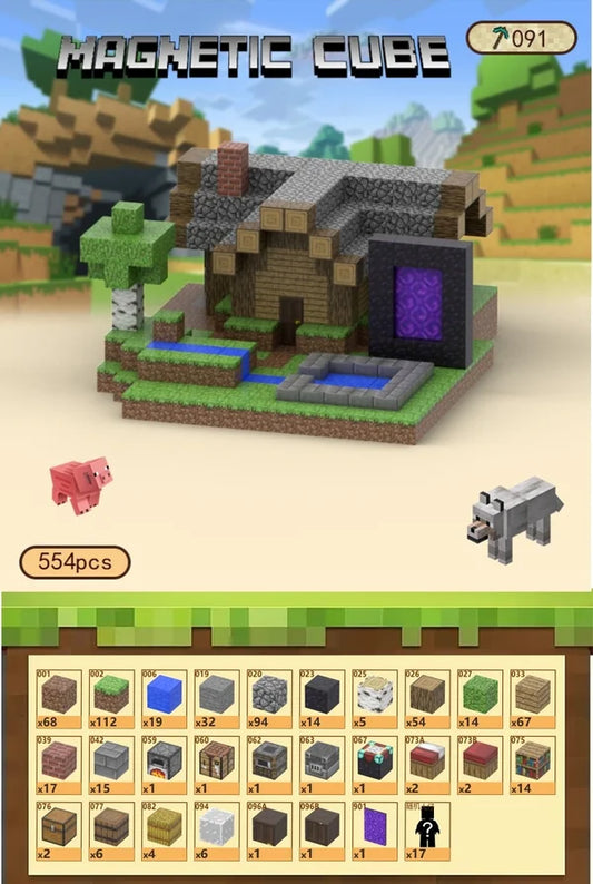 Stort hus med portal