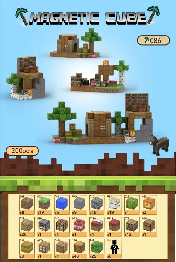 Stort træhus med bogreol