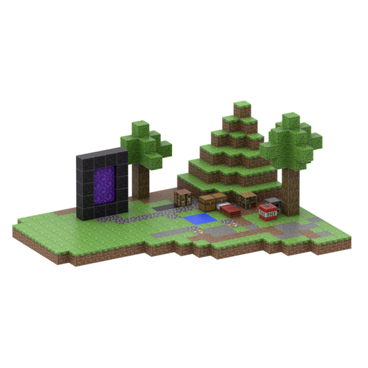 Nether Portal i skoven